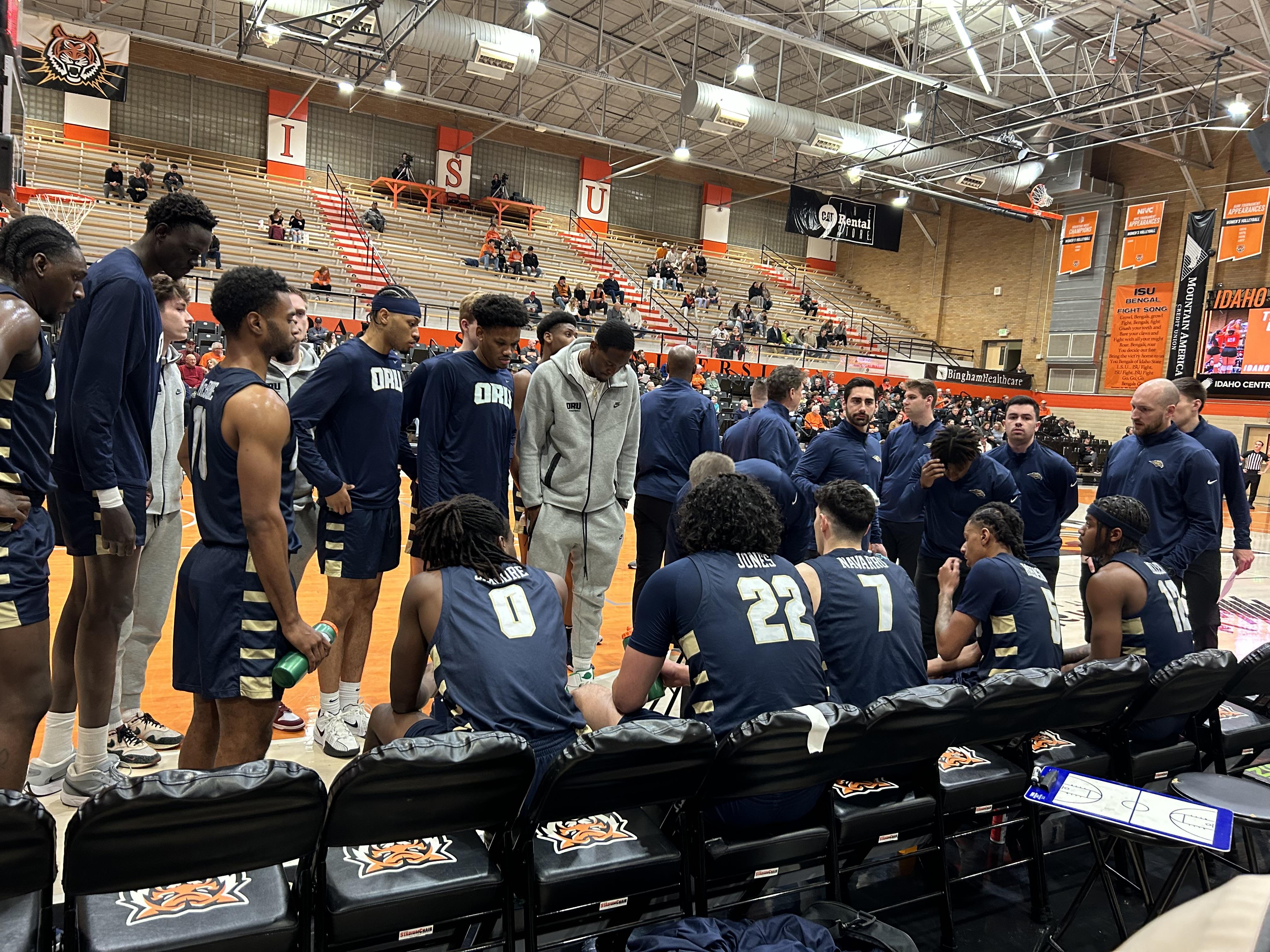 ORU at Idaho State Men's Basketball ORU Sports