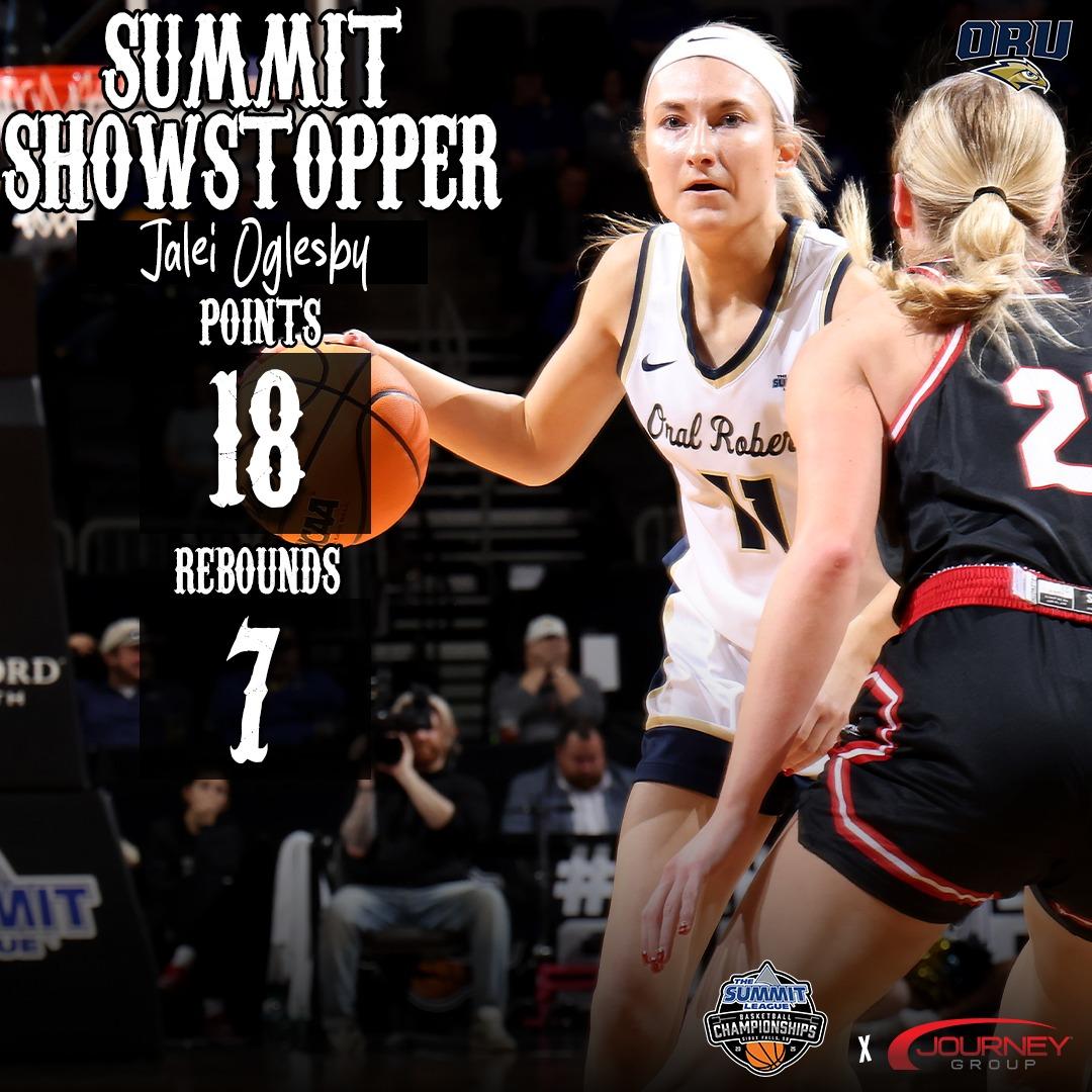 USD (1119) vs. ORU (227) Women's Basketball ORU Sports